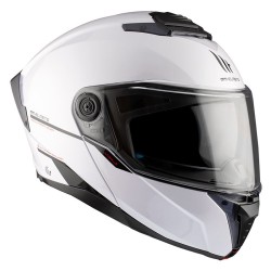 CASQUE MT HELMETS ATOM 2 SV SOLID GLOSS WHITE