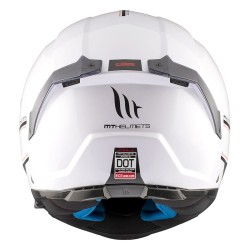 CASQUE MT HELMETS ATOM 2 SV SOLID GLOSS WHITE