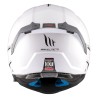 CASQUE MT HELMETS ATOM 2 SV SOLID GLOSS WHITE