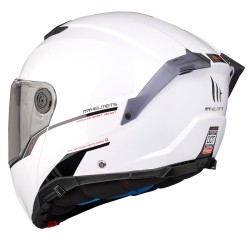 CASQUE MT HELMETS ATOM 2 SV SOLID GLOSS WHITE