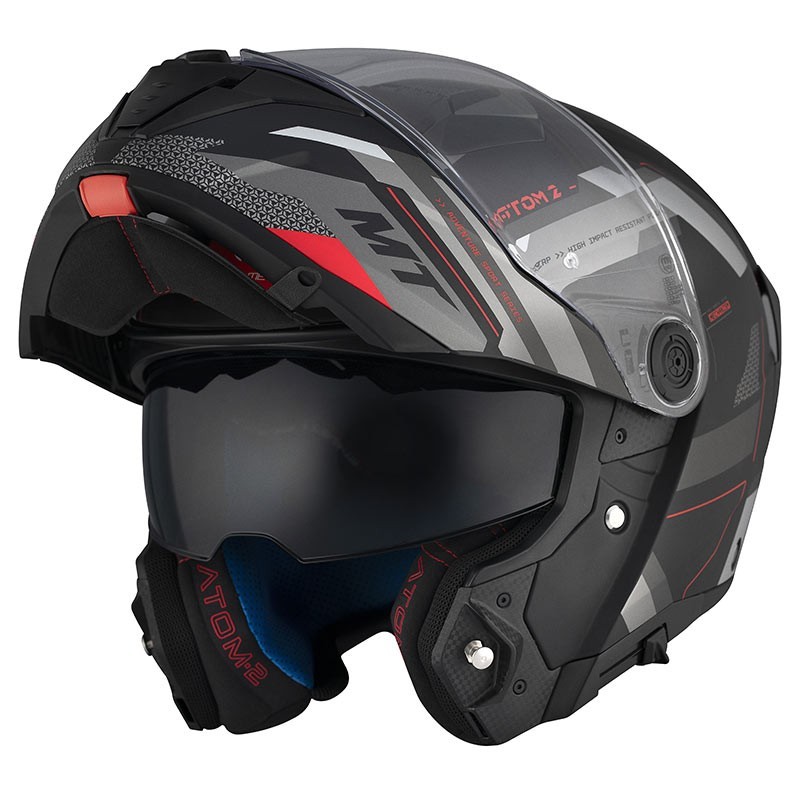 CASQUE MT HELMETS ATOM 2 SV BAST D5 MATT