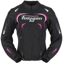 BLOUSON FURYGAN KIARA VENTED NOIR ROSE