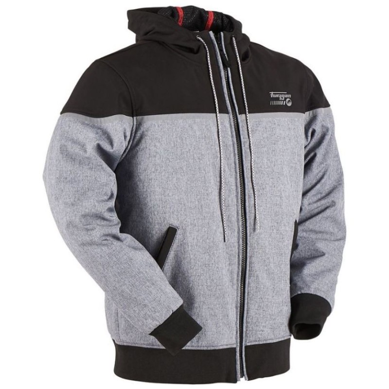 VESTE FURYGAN SEKTOR GRIS CHINE NOIR