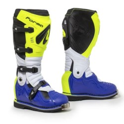 BOTTES FORMA TERRAIN TX JAUNE FLUO BLANC BLEU