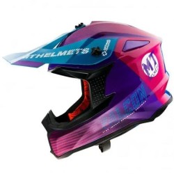 CASQUE MT FALCON SYSTEM D8 ROSE