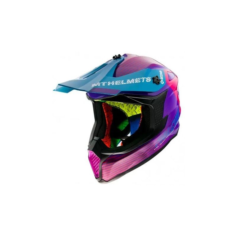 CASQUE MT FALCON SYSTEM D8 ROSE