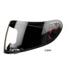 VISIERE CLAIRE CASQUE MT FLUX