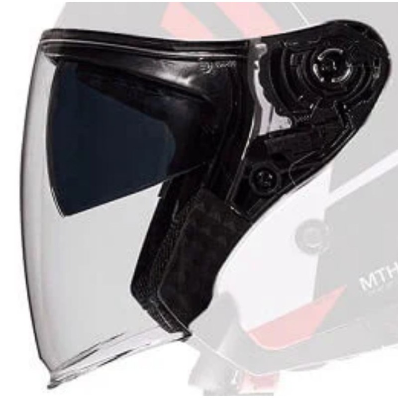 VISIERE CLAIRE CASQUE MT THUNDER JET 3 SV V-19