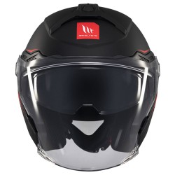 CASQUE MT HELMETS COSMO SV SOLID NOIR MAT A1