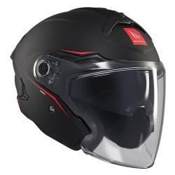 CASQUE MT HELMETS COSMO SV SOLID NOIR MAT A1