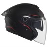 CASQUE MT HELMETS COSMO SV SOLID NOIR MAT A1