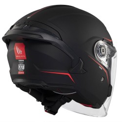 CASQUE MT HELMETS COSMO SV SOLID NOIR MAT A1