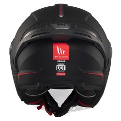 CASQUE MT HELMETS COSMO SV SOLID NOIR MAT A1