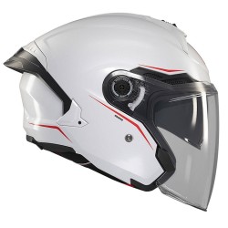 CASQUE MT HELMETS COSMO SV SOLID GLOSS WHITE A0