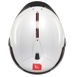 CASQUE MT HELMETS COSMO SV SOLID GLOSS WHITE A0