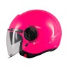 CASQUE MT HELMETS VIALE SV SOLID FLUOR PINK GLOSS A8
