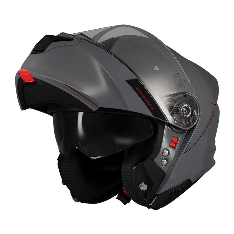 CASQUE MT HELMETS GENESIS SV SOLID GREY A12