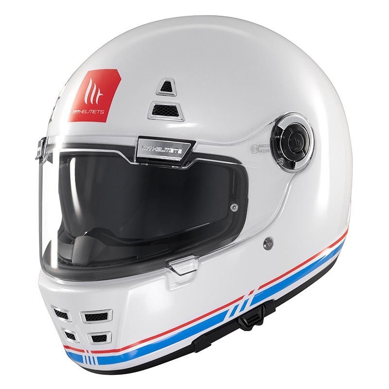 Casque MT HELMETS JARAMA SV SOLIDE GLOSS WHITE