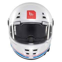 Casque MT HELMETS JARAMA SV SOLIDE GLOSS WHITE