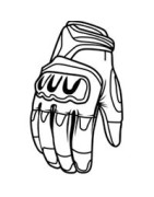 Gants cuir